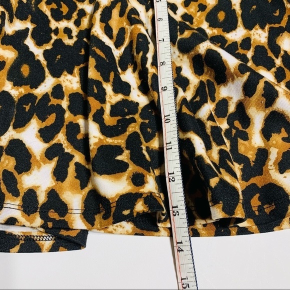 U2B S leopard print skater skirt - Picture 4 of 4